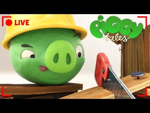 🔴 LIVE Angry Birds Party | Piggy Tales Season 2 All Episodes 💚