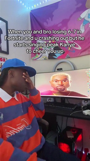 W homie w Ye ✌️🥹 Sweater @Five Three #kanyewest#ye#fortnite#saintdantay#fyp