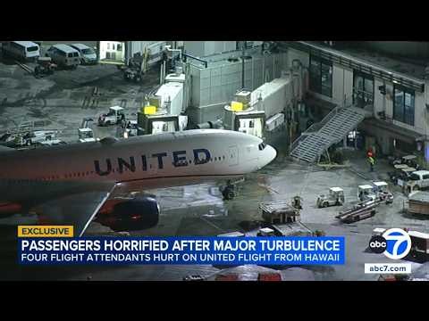 "We just dropped": Passengers describe major turbulence on LAX flight