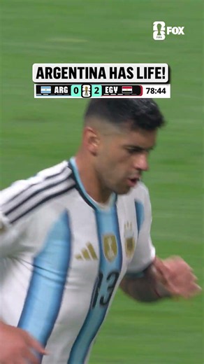 ARGENTINA PULLS ONE BACK
