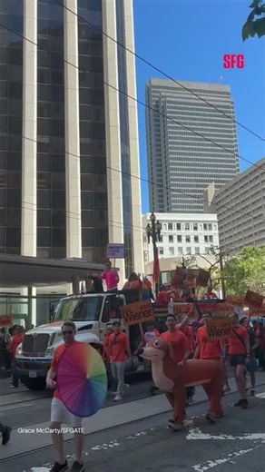 Pelosi, Wiener met with mixed reactions at 2026 SF Pride Parade