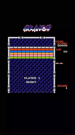 Arkanoid 1 - Classic NES Game play#shorts