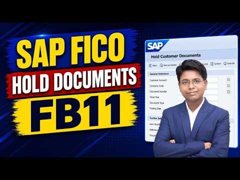 Don't Lose Your SAP Entries! Use Hold Documents (FB11)