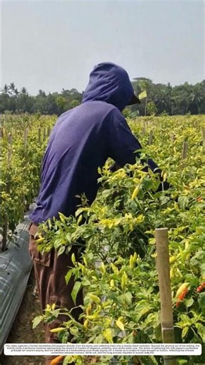 Chili Harvesting: How Manual Picking Transforms Ripe Crops Into Harvest Yield 