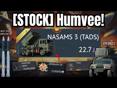 [STOCK] NASAMS 3 is what you WANT!🔥(or not) | Grinding Top Tier just to get DESTROYED to pieces💀