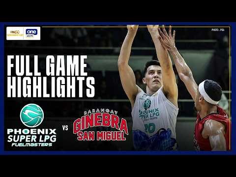 BARANGAY GINEBRA vs PHOENIX | FULL GAME HIGHLIGHTS | PBA SEASON 50 GOVERNORS' CUP