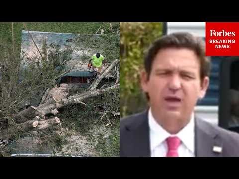 JUST IN: Florida Gov. Ron DeSantis Delivers Update On State's Ongoing Response To Hurricane Isaias