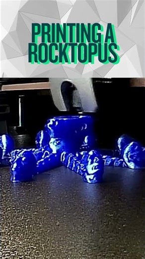 Watch The Rocktopus Come to Life #3dprinter #creative #satisfying