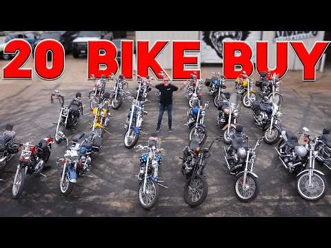 I Bought 20 Motorcycles for $75,000