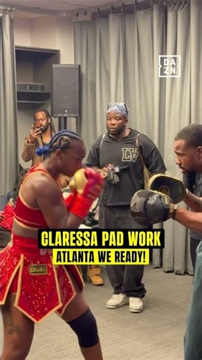 Claressa is ready to go in Atlanta!