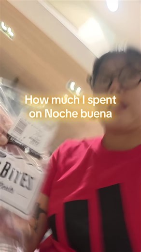 My noche buena shopping spending! #filipinofood #palenque #manila #manila #cooking