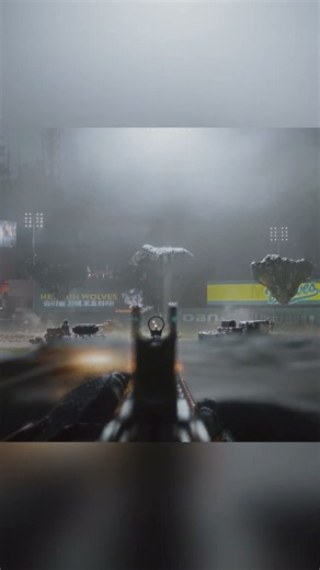 This Rainy Stadium Firefight Looks UNREAL! 🌧️🏟️ (MW4 DLSS 5)