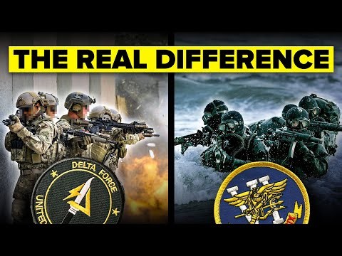 US Delta Force VS Navy SEAL Team 6… Who Survives This Battle