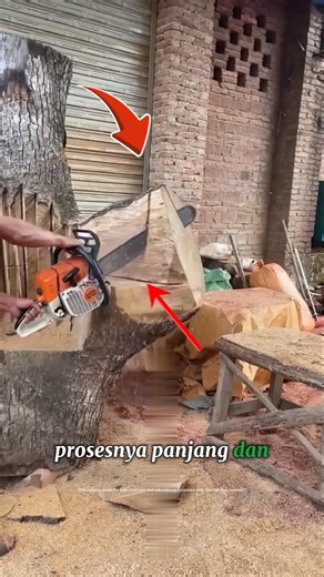 Dari Kayu Tua Jadi Mahakarya #faktamenarik #shorts