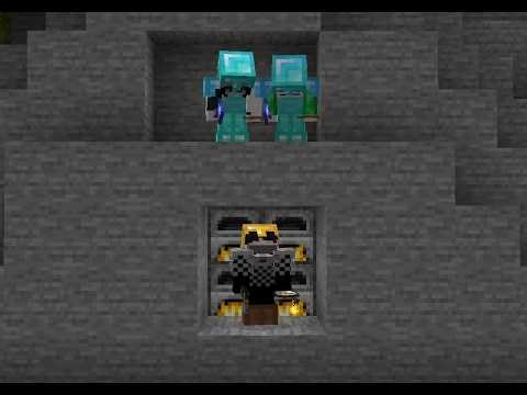 Minecraft Speedrunner VS 2 hunters
