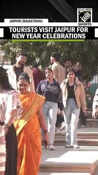 Tourists from across the globe are visiting Jaipur to celebrate New Year 2026