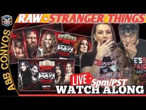 🔴 WWE Raw LIVE Stream | Stranger Things Episode! - Watch Along & Review 1/5/26