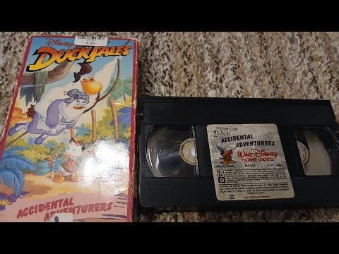 VHS Opening: Disney's Ducktales Accidental Adventurers 