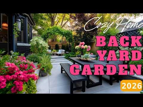 250+ Backyard Ideas for Small Spaces | Cozy Urban Garden Design