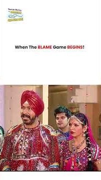 When The Blame Game Begins! #tmkoc #comedy #trending #reels #shorts #politics #news