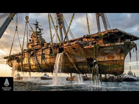 Inside the Restoration of YORKTOWN 1942 – The WWII Aircraft Carrier Lost to the Deep.