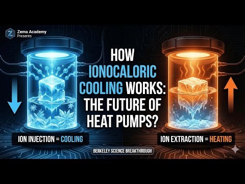 How Ionocaloric Cooling Works: The Future of Heat Pumps?