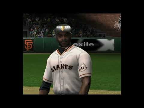 Xbox - World Series baseball basic gameplay Mets Vs Giants