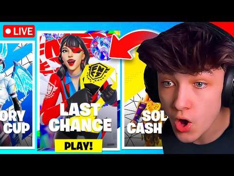 🔴LIVE! - FNCS *LAST CHANCE* TOURNAMENT! (Fortnite)