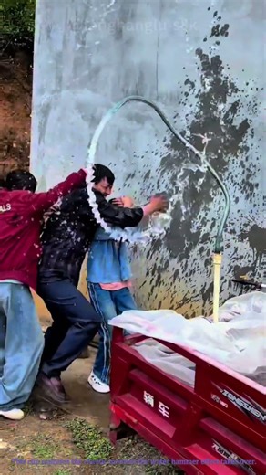 Water Hammer Effect Fail: Hose Goes Wild