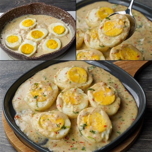 Garlic Butter Egg Recipe | Creamy & Delicious Egg Garlic Butter | Restaurant Style Egg Snacks Recipe | N'Oven Foods