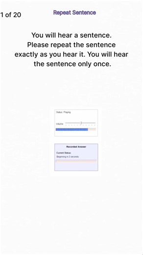 PTE Repeat Sentence Practice 2026 | Can You Repeat This? 🎧 #PTE @Ptetestprep