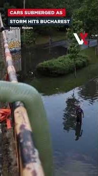 Deadly Storm Batters Romania | Bucharest Flooded As One Killed, Thousands Seek Help | VERTEX