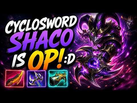 Cyclosword Crit Shaco carrying Master - S16 Ranked [League of Legends] Full Gameplay- Infernal Shaco