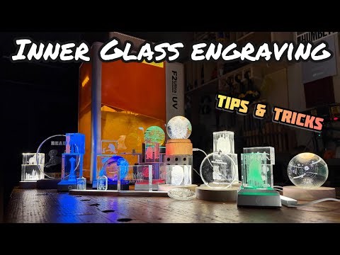 Engraving INSIDE Glass: Sales Ideas, Blanks, Software, Applications, & More