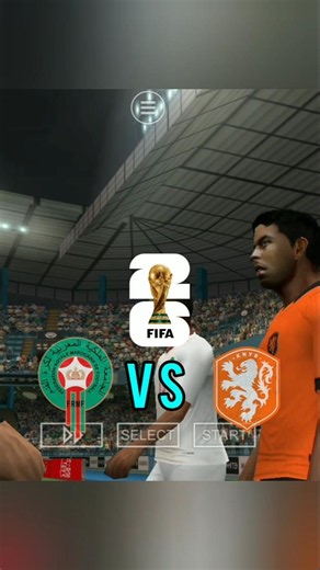 WORLD CUP SHOWDOWN 🌍🏆 | Netherlands 🇳🇱 vs Morocco 🇲🇦 | EPIC MATCH 🔥 | eFootball PES 2026 PPSSPP
