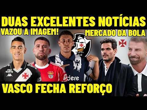 PLANTÃO URGENTE! DUAS EXCELENTES NOTÍCIAS NO VASCO! VASCO FECHA COM PRIMEIRO REFORÇO! PUMA RENOVOU!