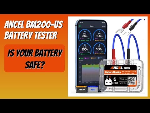 REVIEW (2026): ANCEL BM200-US Battery Tester. Features