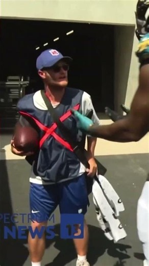 BALL BOY TRIES TO FIGHT JAGUARS STAR JOSH HINES-ALLEN OVER TRAVIS HUNTER’S FIRST INTERCEPTION