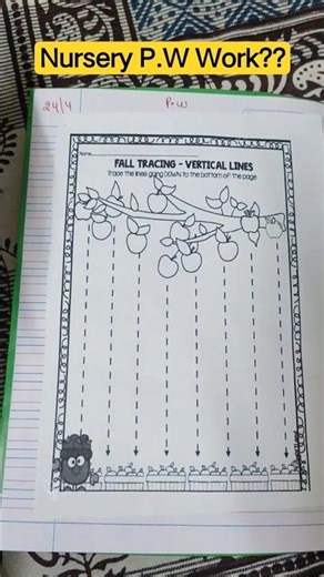 Nursery kids P.W Work | Crayon Practice Work #flyrootkidslearning #education #nursery #worksheet