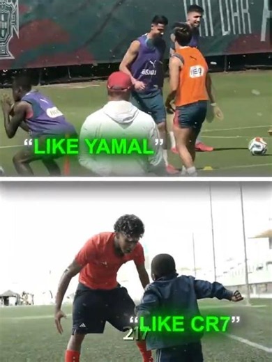 Ronaldo And Yamal Copy Each Other...🤯😂