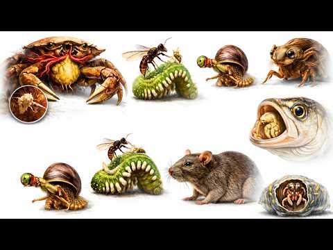 8 Terrifying Mind Control Parasites Explained in 10 Minutes