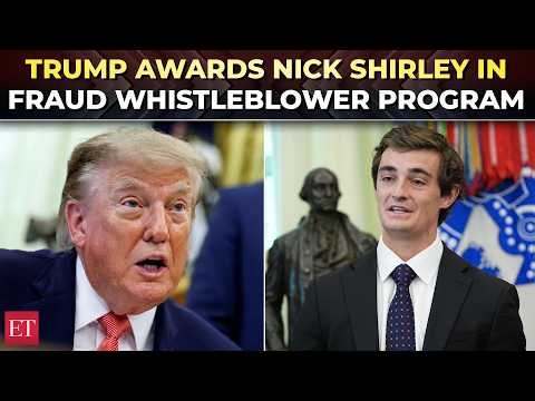 'Somalis were stealing…': Trump praises Nick Shirley, announces $25m fraud whistleblower program