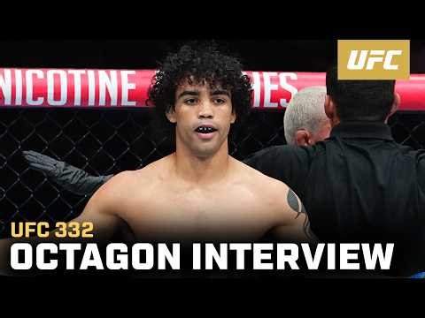 SEAN O'MALLEY YOU'RE NEXT! | Payton Talbott Octagon Interview | UFC 332