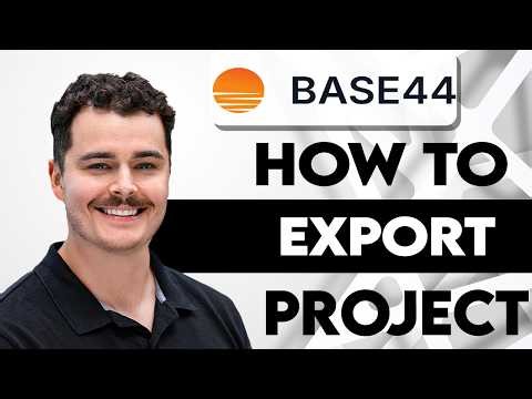 How To Export Your Project From Base44 [2026 Guide]