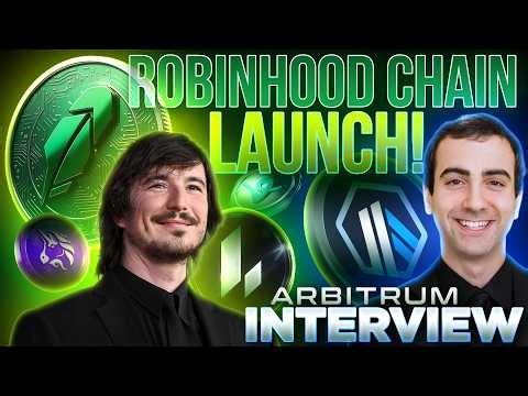Robinhood Chain Launch on Ethereum Skyrockets!!🚀Steven Goldfelder INTERVIEW🔥Arbitrum