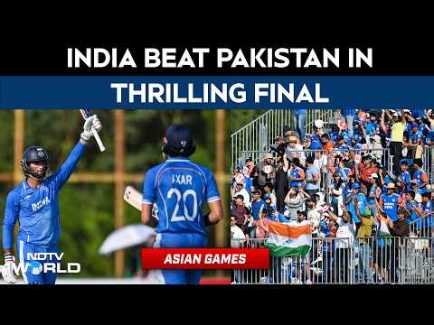 Asian Games | India Beat Pakistan in Thrilling Final, Clinch Asian Games Cricket Gold