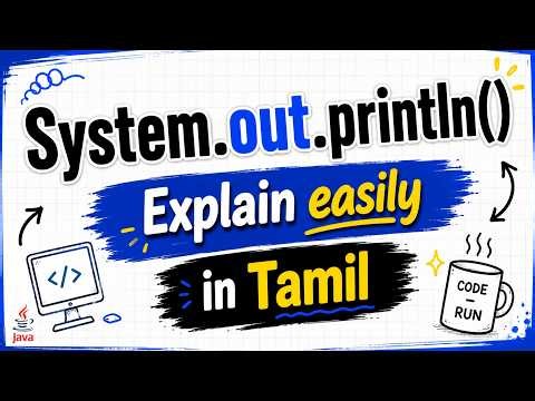 System.out.println() in Java | Explained in 5 minutes | BuiltBy Error