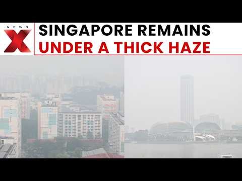 Singapore Weather: Haze Continues to Blanket Singapore Despite Early Morning Showers | NewsX