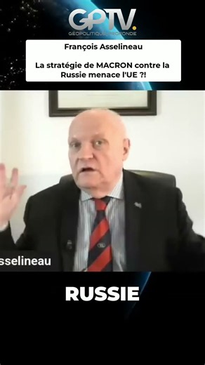 La stratégie de MACRON contre la Russie menace l'UE ?! - François Asselineau