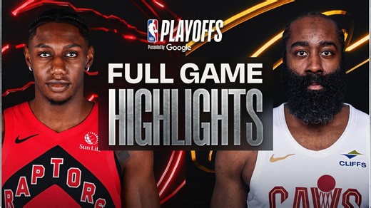 #5 RAPTORS at #4 CAVALIERS | FULL GAME 2 HIGHLIGHTS | April 20, 2026